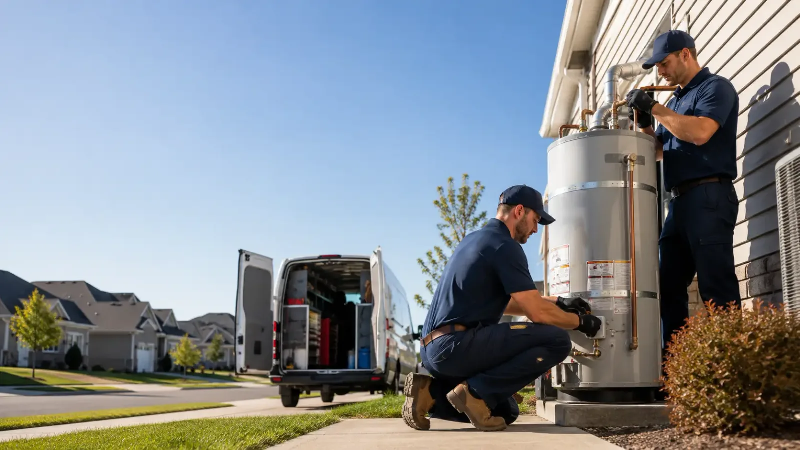 Water Heater Installation in Purdon, TX